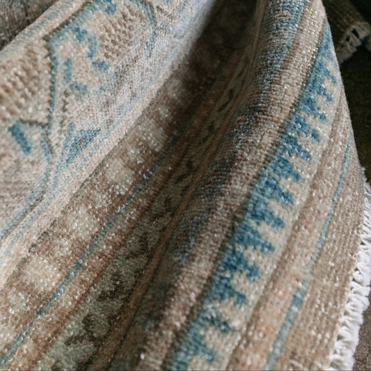 Vintage (9x12) Floral Motif Persian Rug