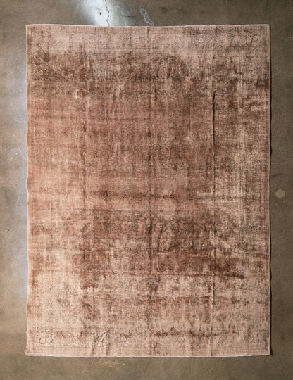 Vintage Persian (8x11) Terracotta Rug