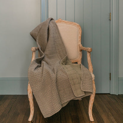 Mills Waffle Quilted Throw