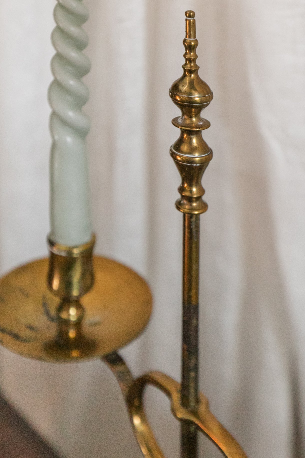 English-made Double Candle Holder