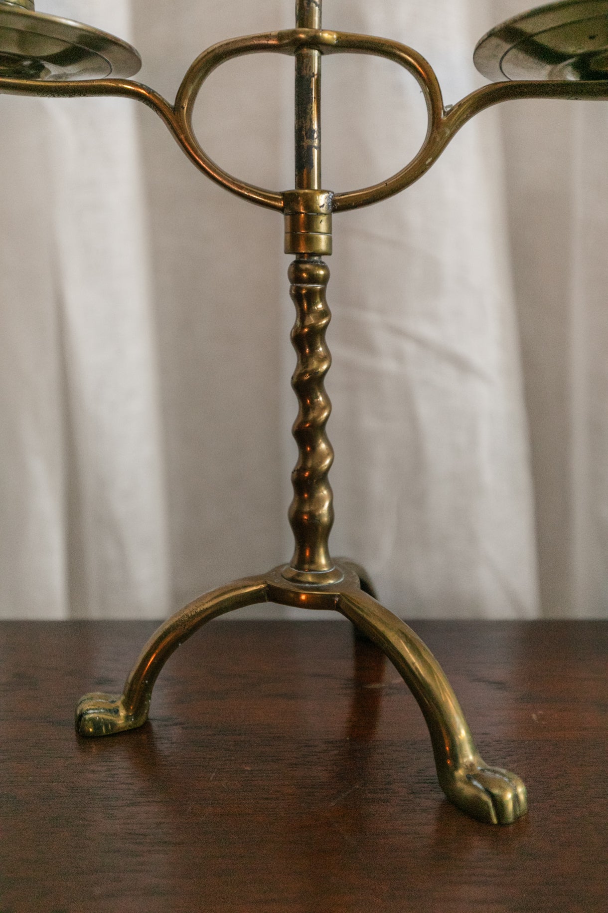 English-made Double Candle Holder