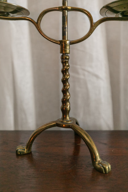 English-made Double Candle Holder