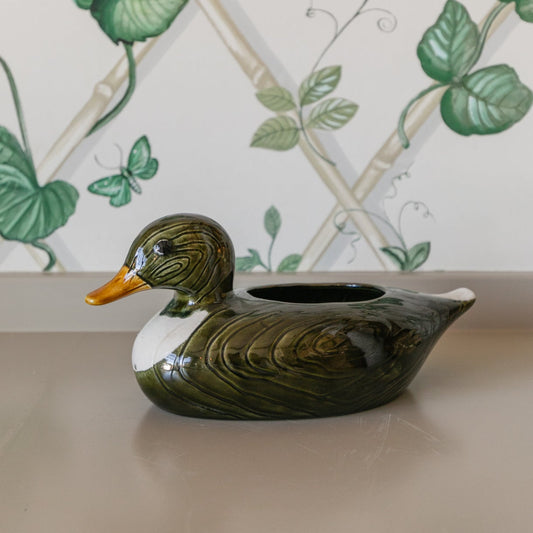 Vintage Duck Vase