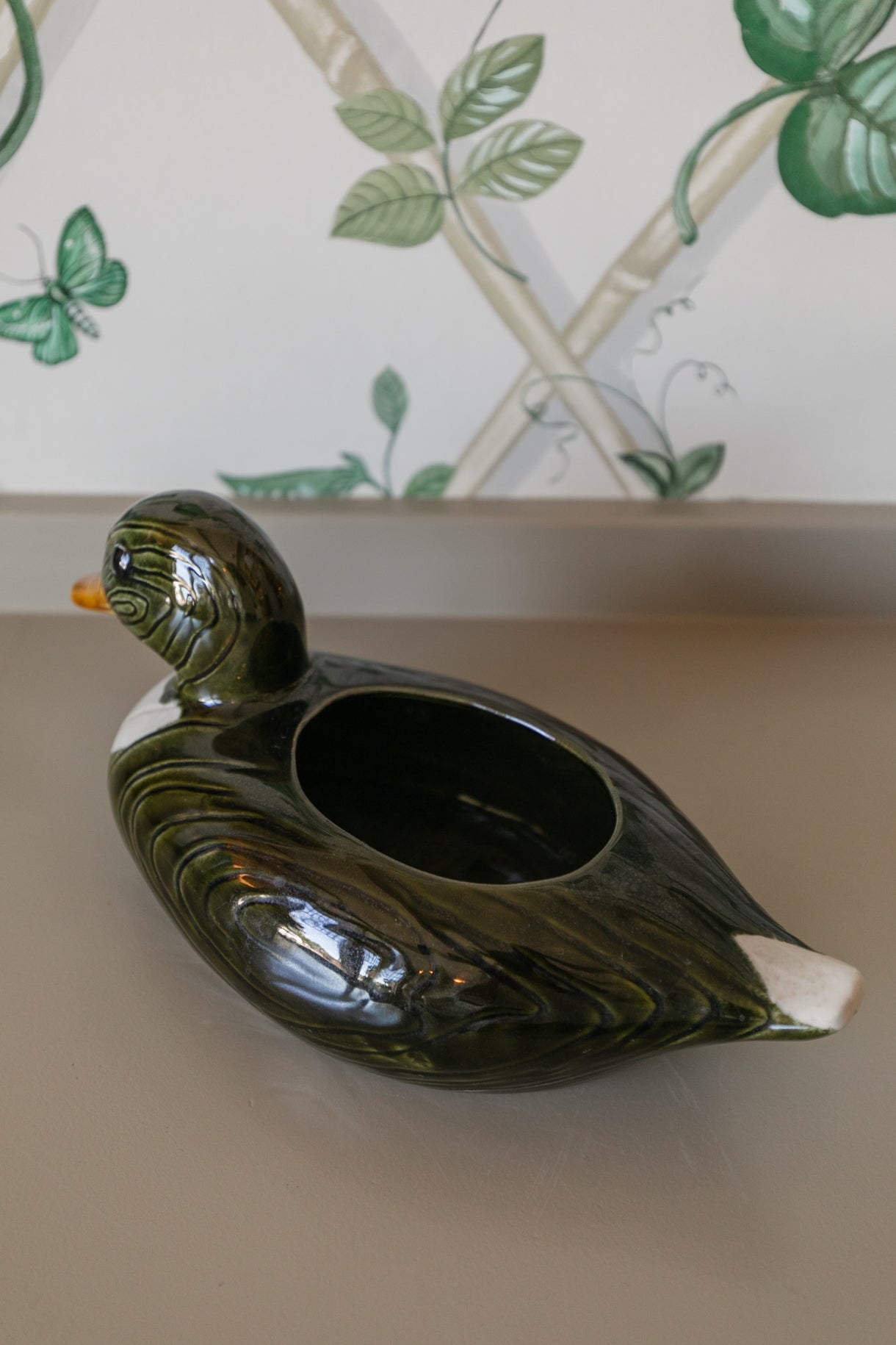 Vintage Duck Vase