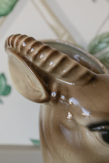 Deer Head Vase