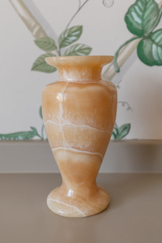 Onyx Stone Vase, 2 Sizes