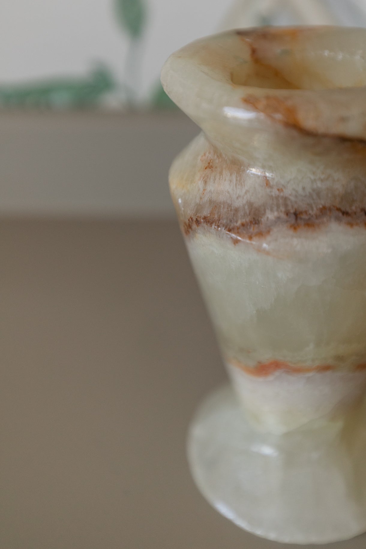 Onyx Stone Vase, 2 Sizes