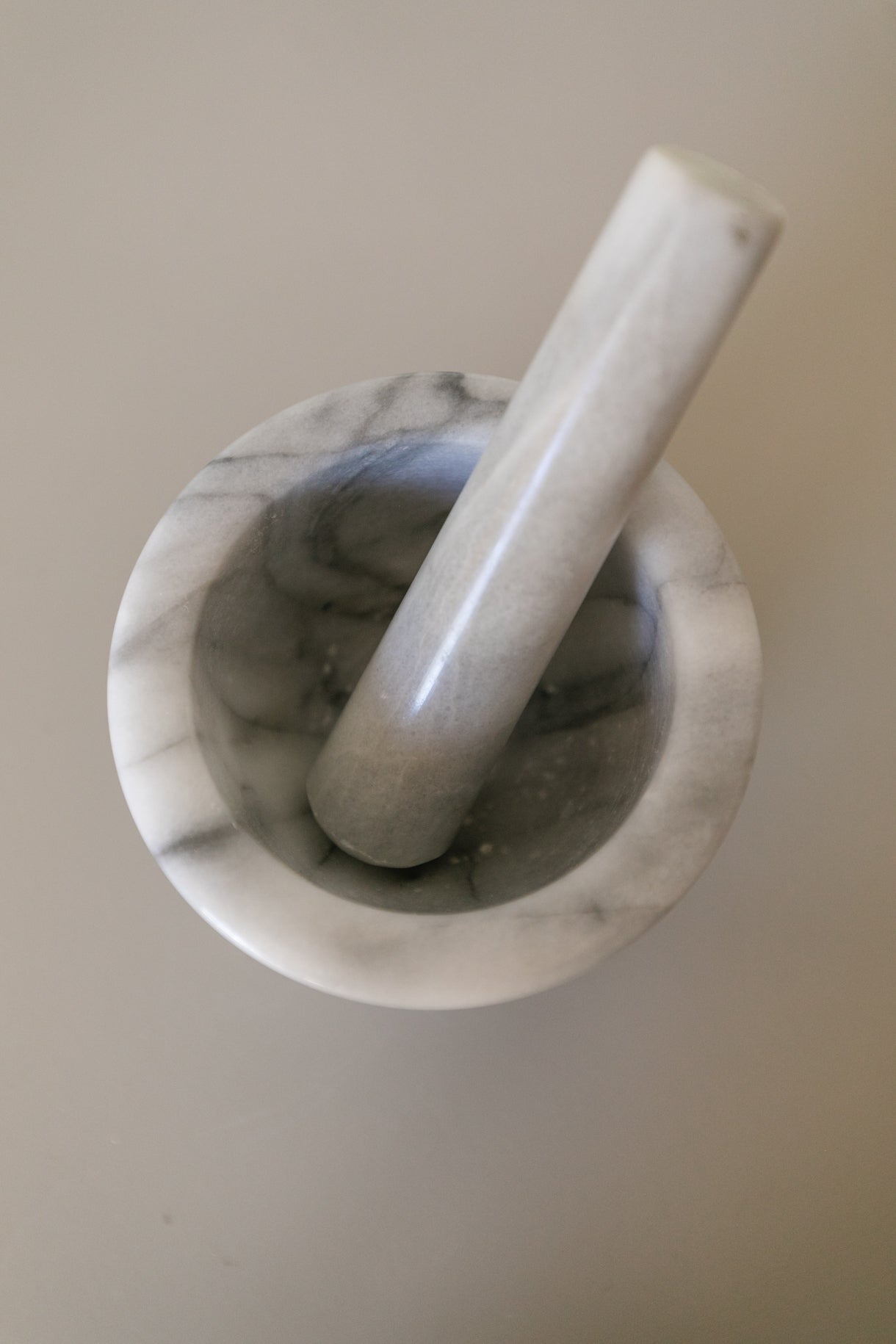 Marble Mortar and Pestal