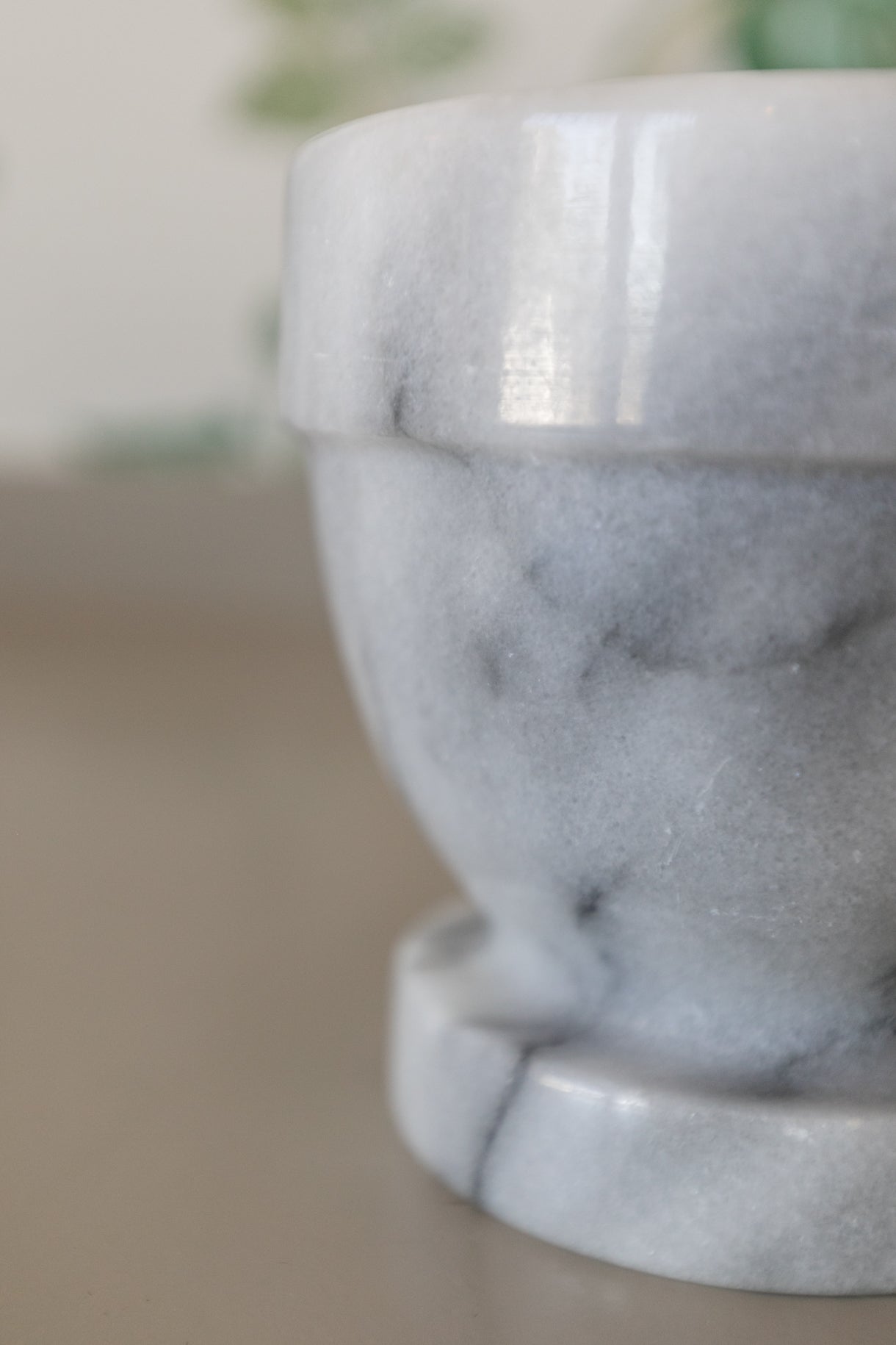 Marble Mortar and Pestal