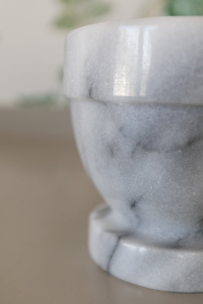 Marble Mortar and Pestal