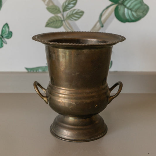 Brass Vase with Handles #1