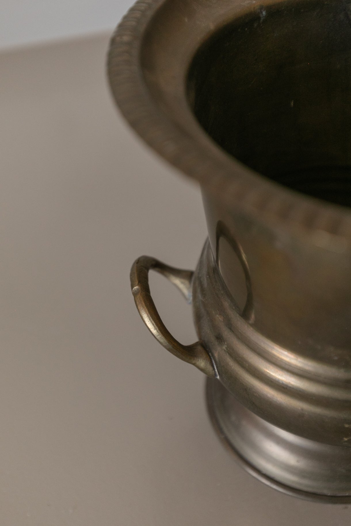 Brass Vase with Handles #1