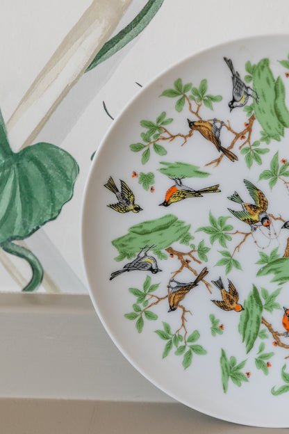 Sakowitz Fitz Floyd Bird Plate