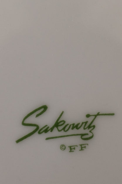 Sakowitz Fitz Floyd Bird Plate
