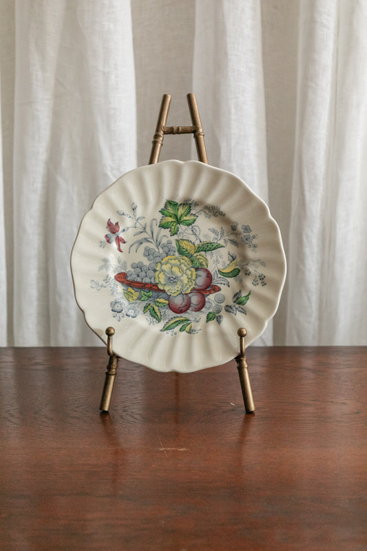 Floral Royal Doulton Plate