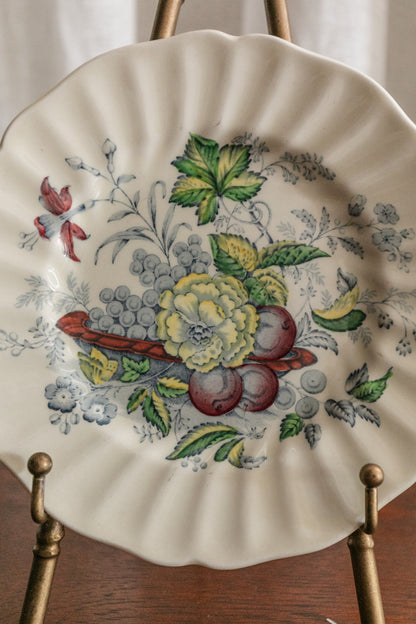 Floral Royal Doulton Plate
