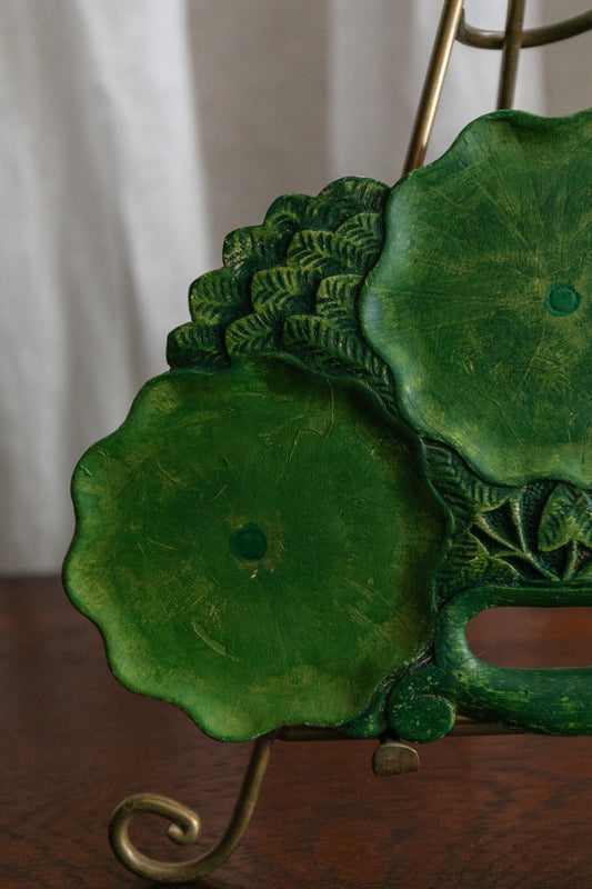 Green Clover Decorative Plaque