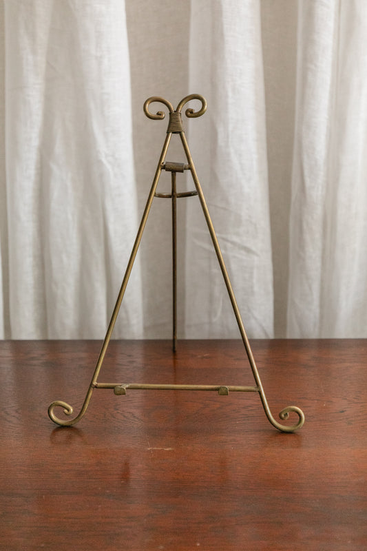 Brass Art Stand, Vintage