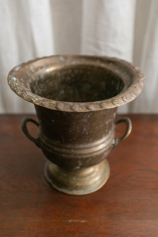 Brass Vase with Handles #2