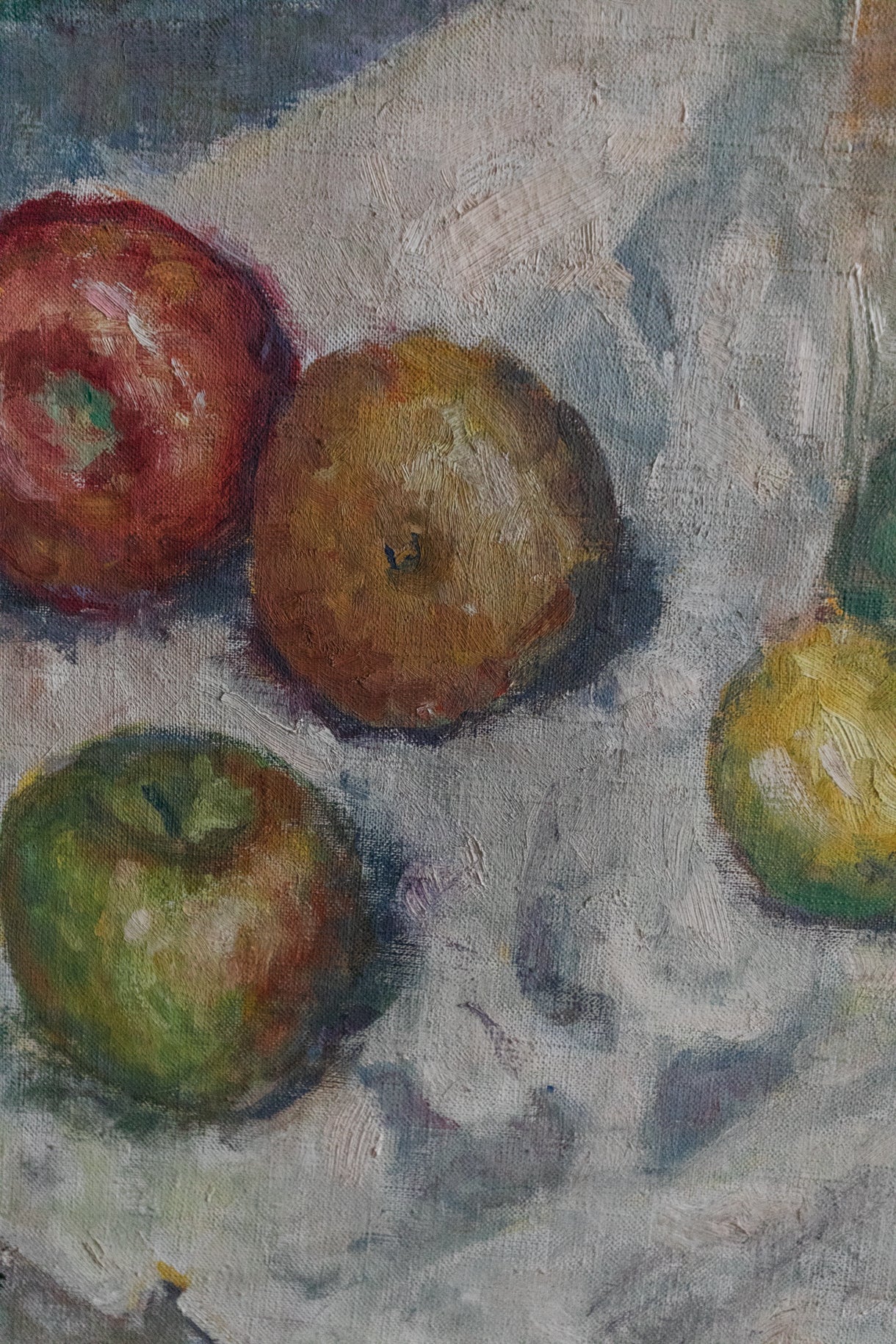 Apple Impressionism, Oil