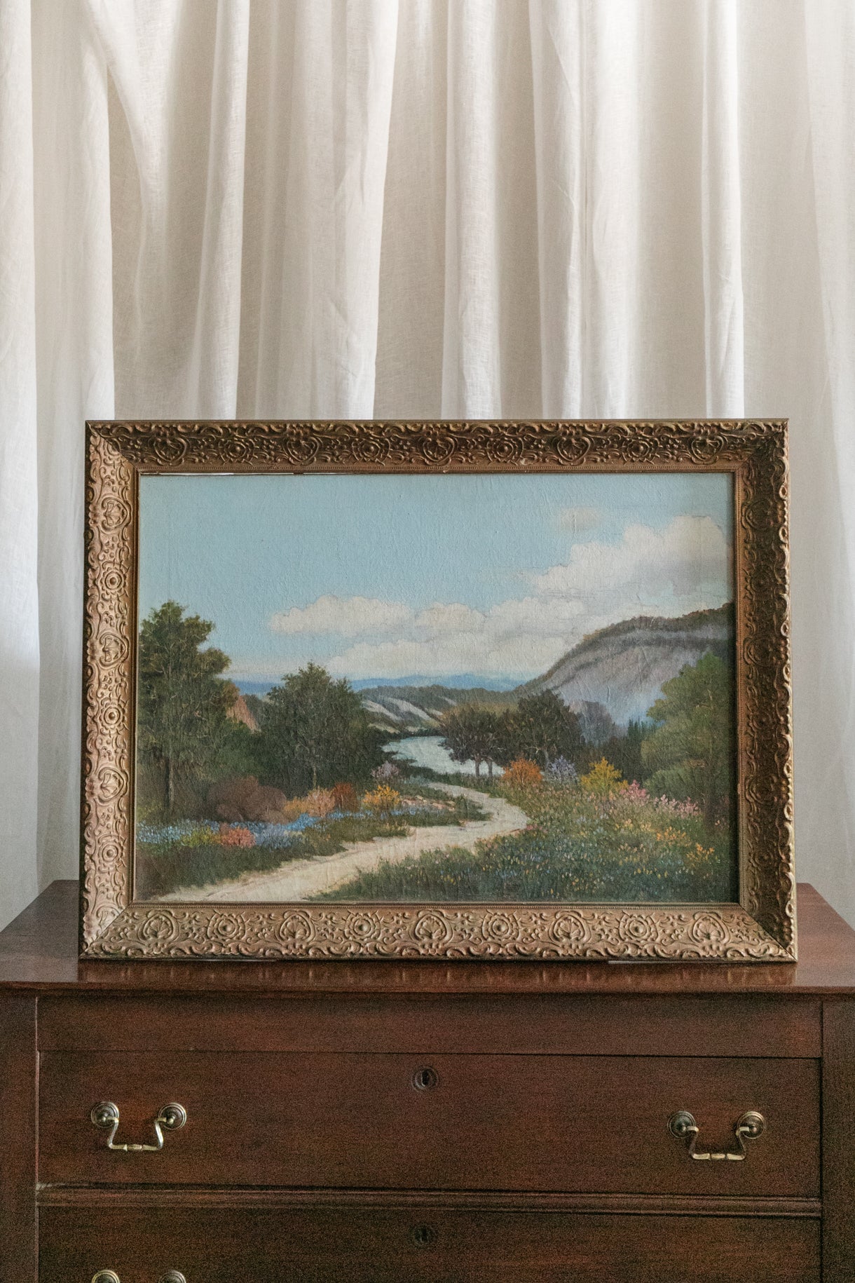 Hill Country Oil Painting