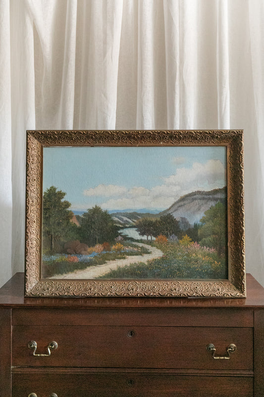 Hill Country Oil Painting
