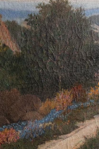 Hill Country Oil Painting