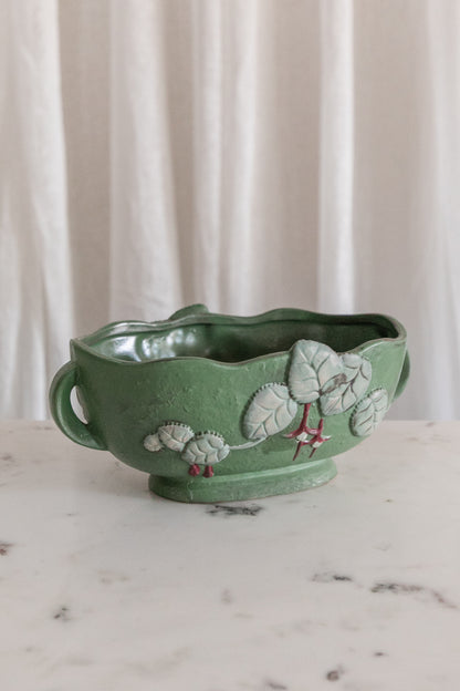Green Roseville Pottery