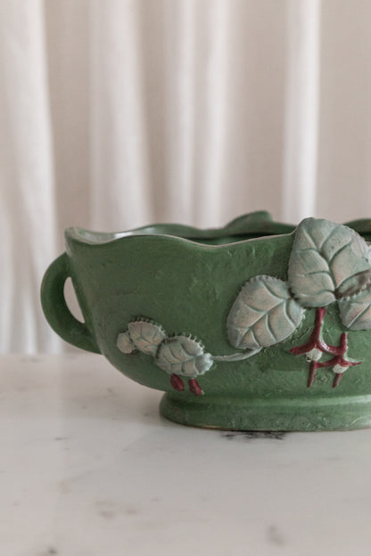 Green Roseville Pottery