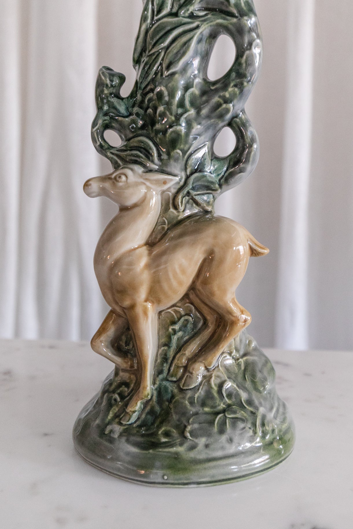 Majolica Lamp