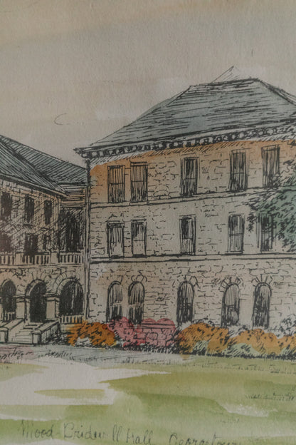 Italianate House Watercolor