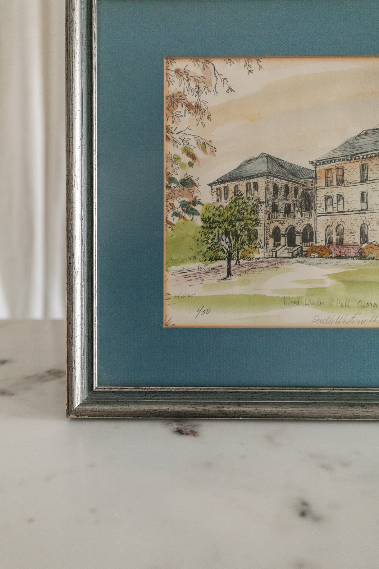 Italianate House Watercolor