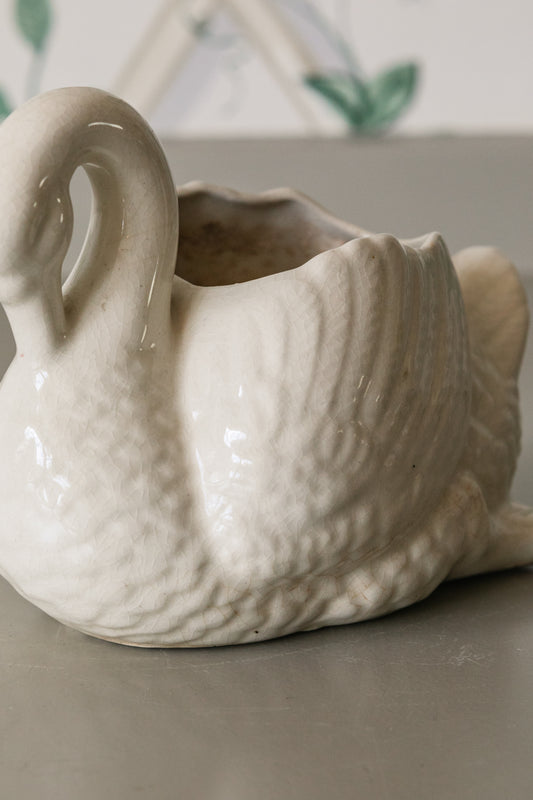 Swan Planter, Small
