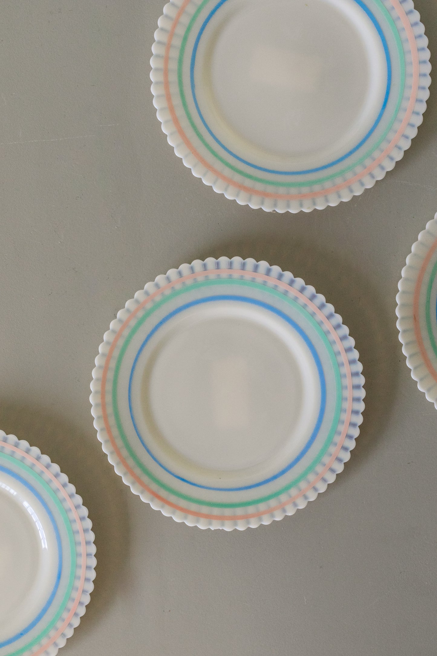 Petal Ware Scalloped Plate
