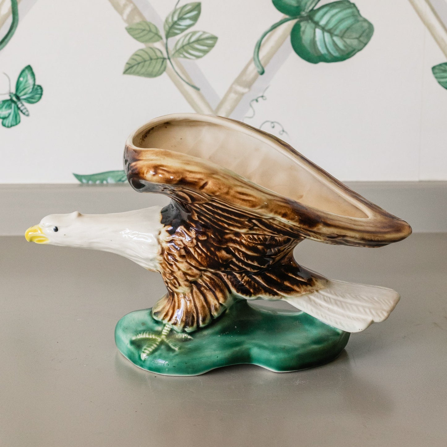 Midcentury Eagle Planter