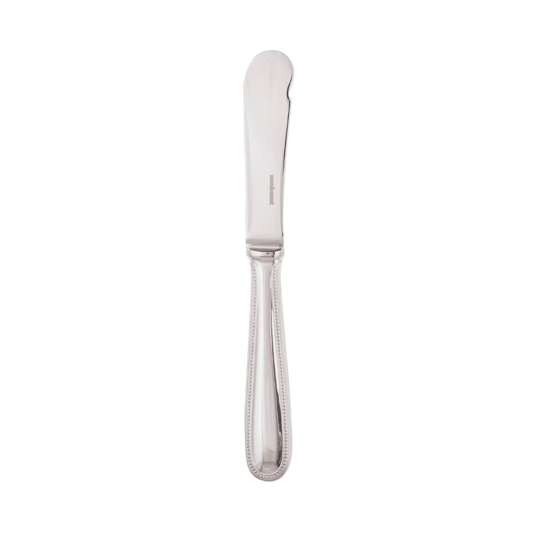 Perles Stainless Steel 5-Piece Flatware + Serving Pieces (Sambonet)