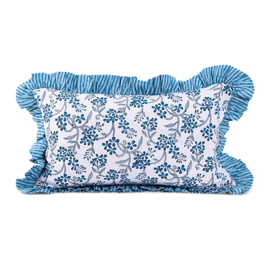 Sanibel Ruffle Lumbar Pillow (Cover Only)