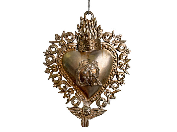 Metal Heart Ornament