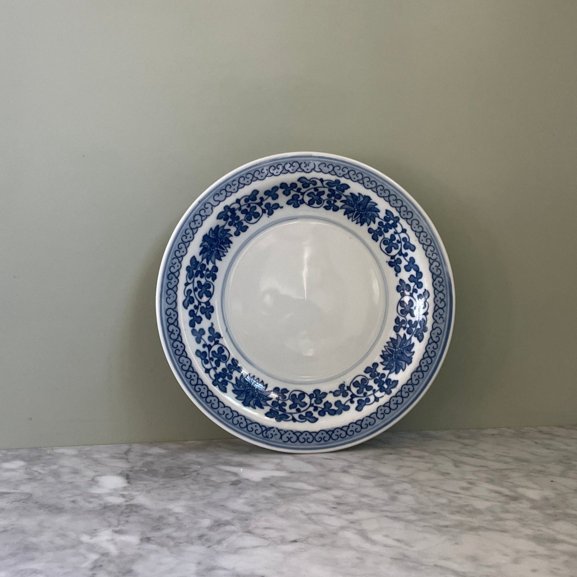 Blue and White Dish