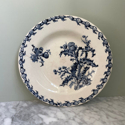 Blue Thistle Bowl