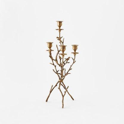 Tree and Bird Candelabra