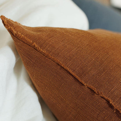 Slub Linen Bedding Collection, Sienna