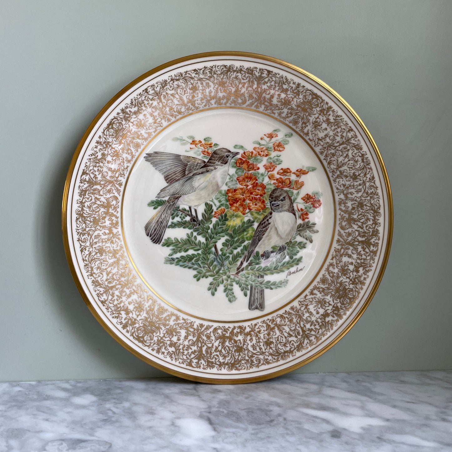 Boehm Birds Plate