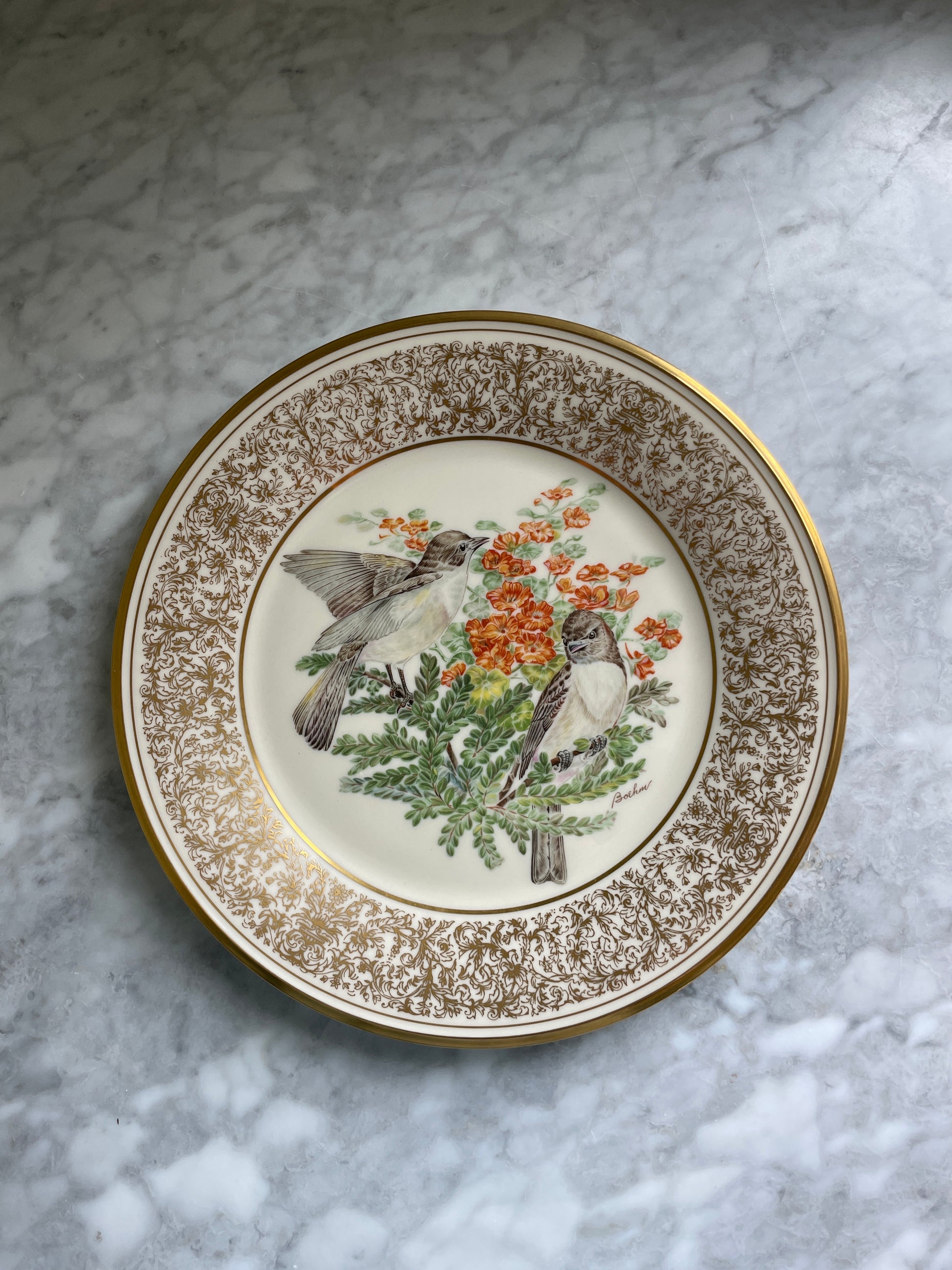 Boehm Birds Plate