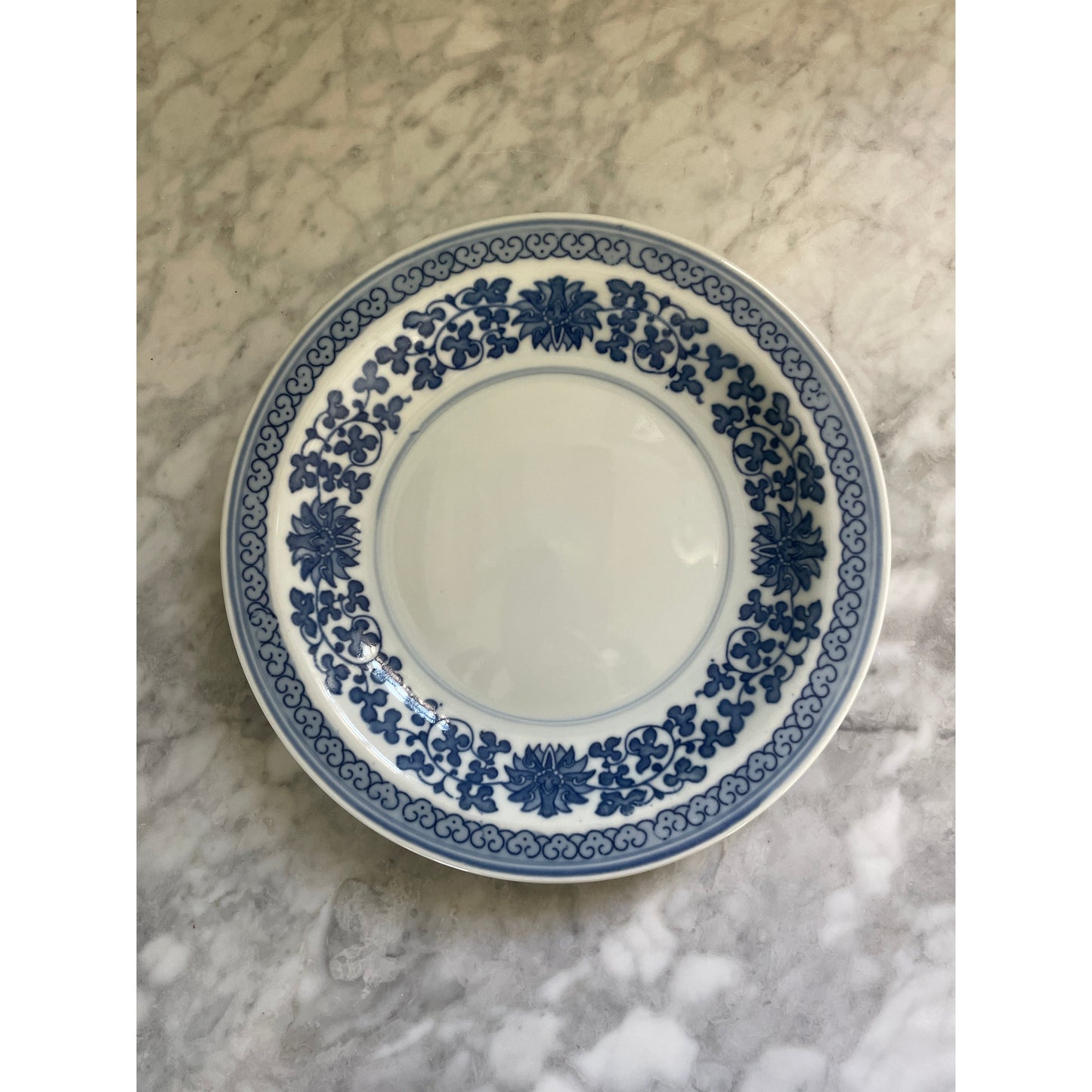 Blue and White Dish