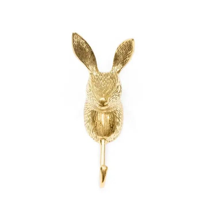 Hooked Rabbit Rabbit Hook, Brass – OAKSTREET