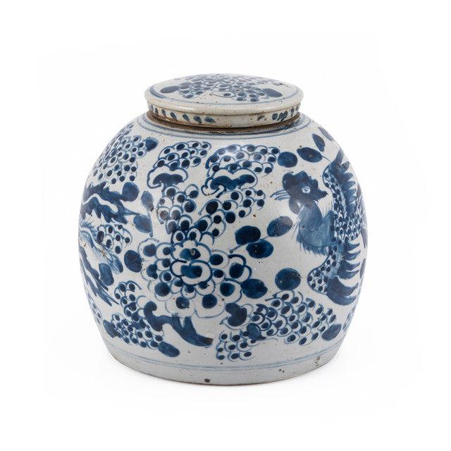 Vintage Ming Phoenix Jar